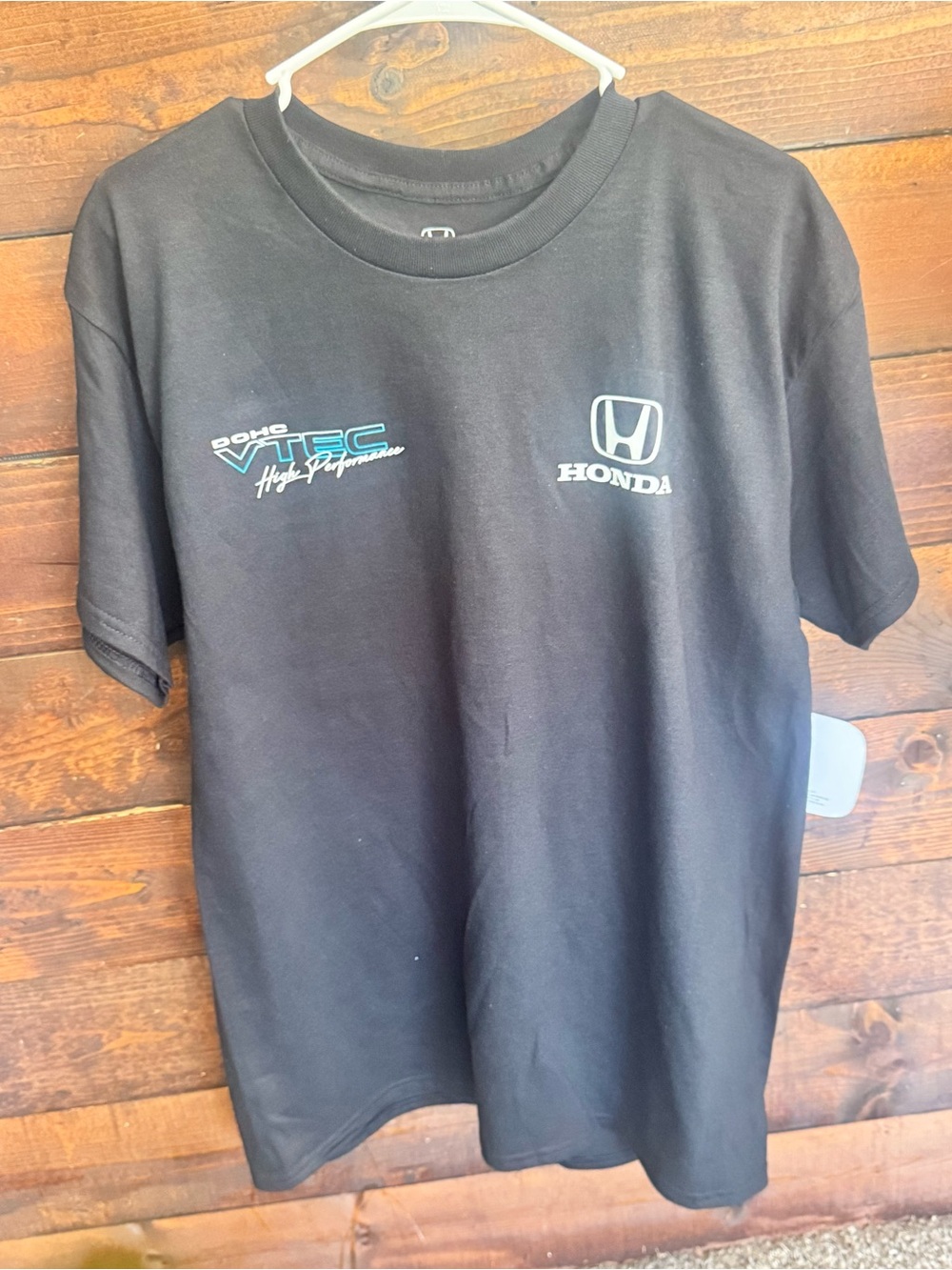 Honda VTEC Short Sleeve Tee in Black